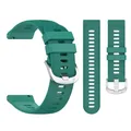 Bracelet silicone 20 et 22 mm pour Garmin Forerunner Venu – Couleur du bracelet d-Dark Green