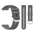 Bracelet silicone 20 et 22 mm pour Garmin Forerunner Venu – Couleur du bracelet d-Dark Grey
