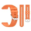 Bracelet silicone 20 et 22 mm pour Garmin Forerunner Venu – Couleur du bracelet d-Orange