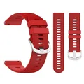 Bracelet silicone 20 et 22 mm pour Garmin Forerunner Venu – Couleur du bracelet d-Red