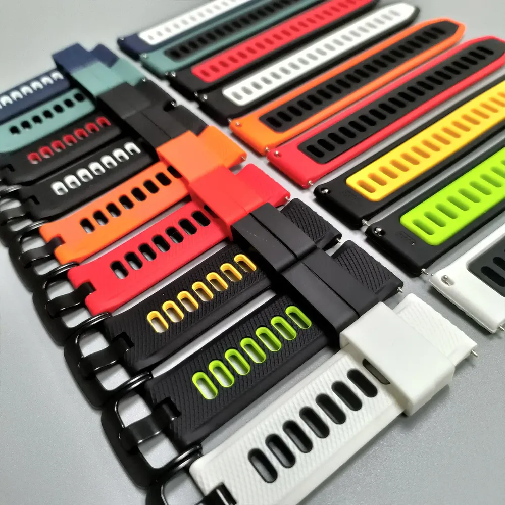 Bracelet silicone 20 et 22 mm pour Garmin Forerunner Venu