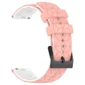 Bracelet silicone 20 et 22 mm pour Huawei et Honor – Couleur du bracelet Pink White