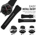 Bracelet silicone 20 et 22 mm Samsung Galaxy Watch – 5