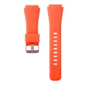 Bracelet silicone 20 et 22 mm Samsung Galaxy Watch – Couleur du bracelet Apricot Orange