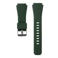 Bracelet silicone 20 et 22 mm Samsung Galaxy Watch – Couleur du bracelet Army Green