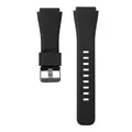 Bracelet silicone 20 et 22 mm Samsung Galaxy Watch – Couleur du bracelet Black