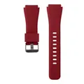 Bracelet silicone 20 et 22 mm Samsung Galaxy Watch – Couleur du bracelet Rose red