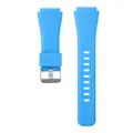 Bracelet silicone 20 et 22 mm Samsung Galaxy Watch – Couleur du bracelet Sky blue