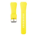 Bracelet silicone 20 et 22 mm Samsung Galaxy Watch – Couleur du bracelet Yellow