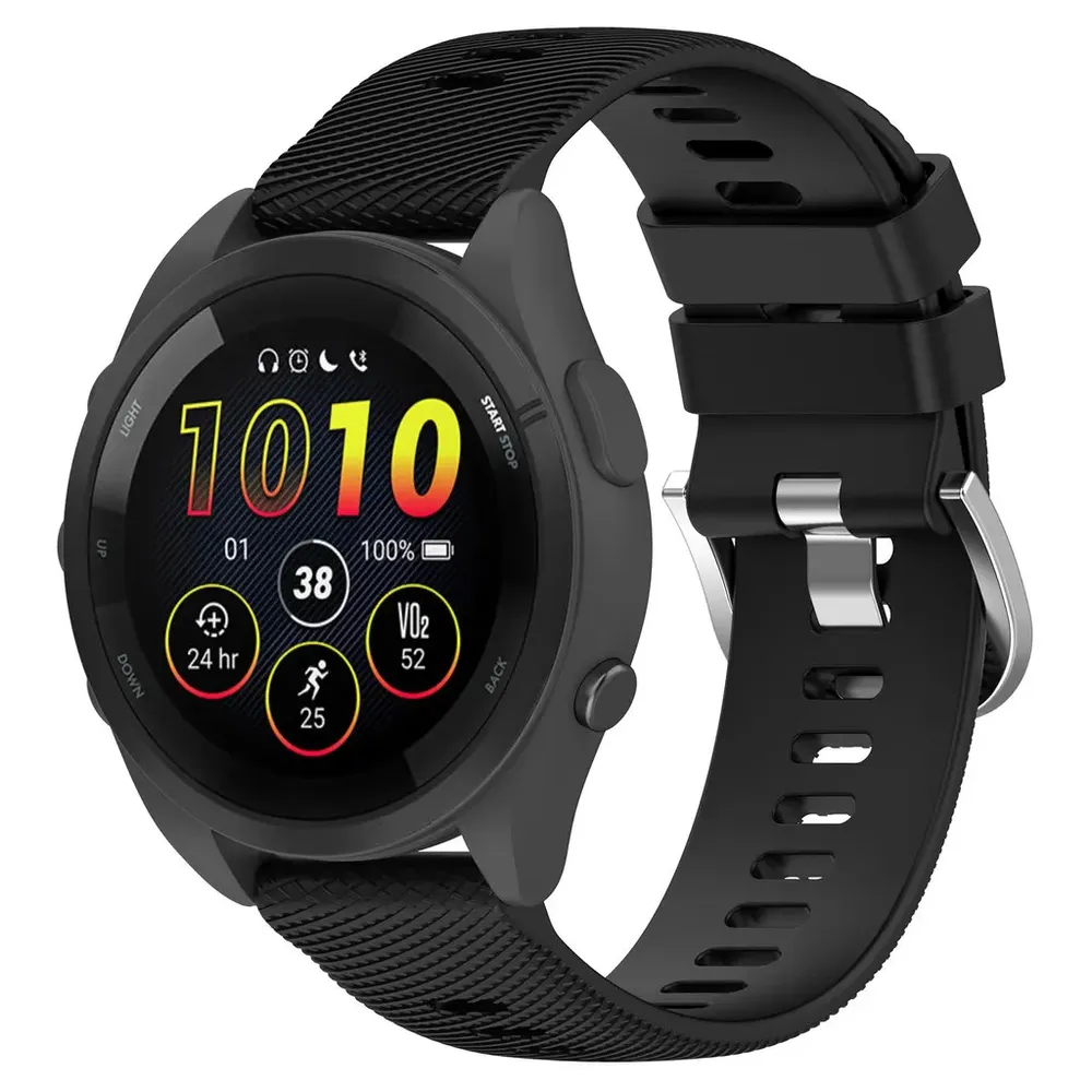 Bracelet silicone 20 mm pour Garmin Forerunner Vivoactive