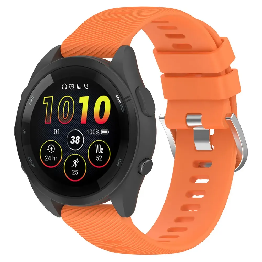 Bracelet silicone 20 mm pour Garmin Forerunner Vivoactive