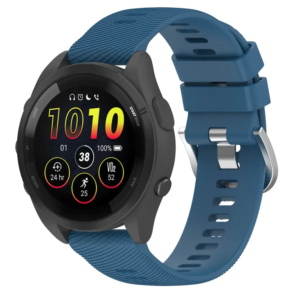 Bracelet silicone 20 mm pour Garmin Forerunner Vivoactive