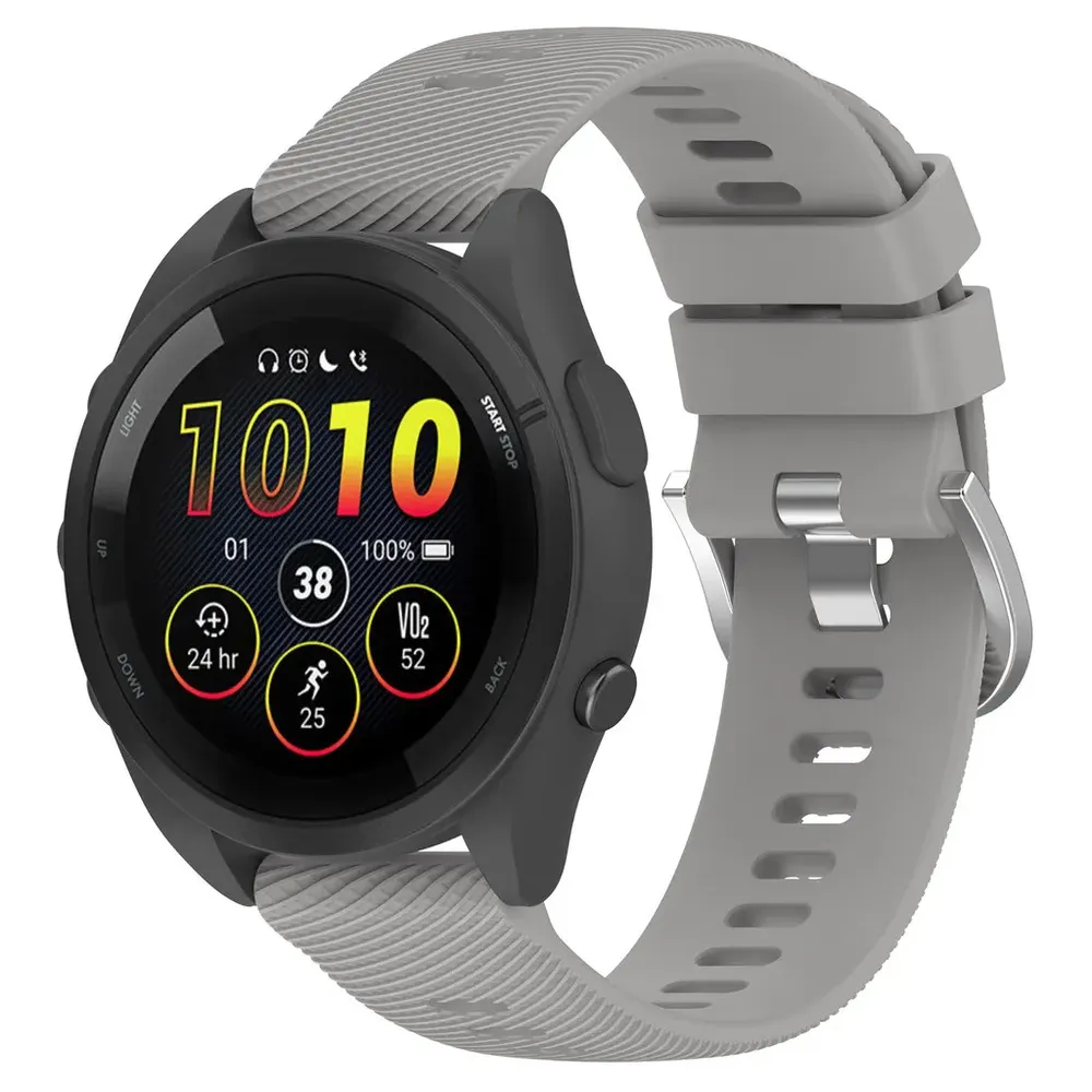 Bracelet silicone 20 mm pour Garmin Forerunner Vivoactive