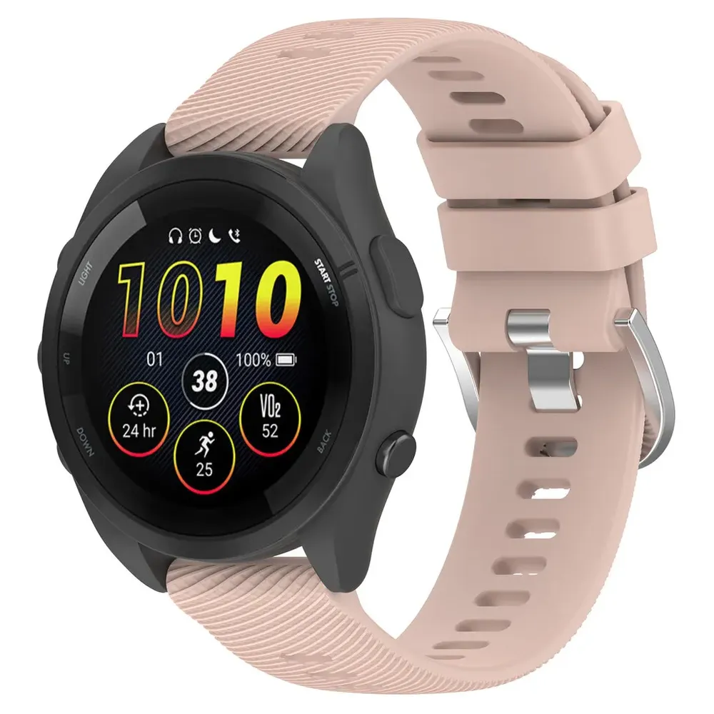 Bracelet silicone 20 mm pour Garmin Forerunner Vivoactive