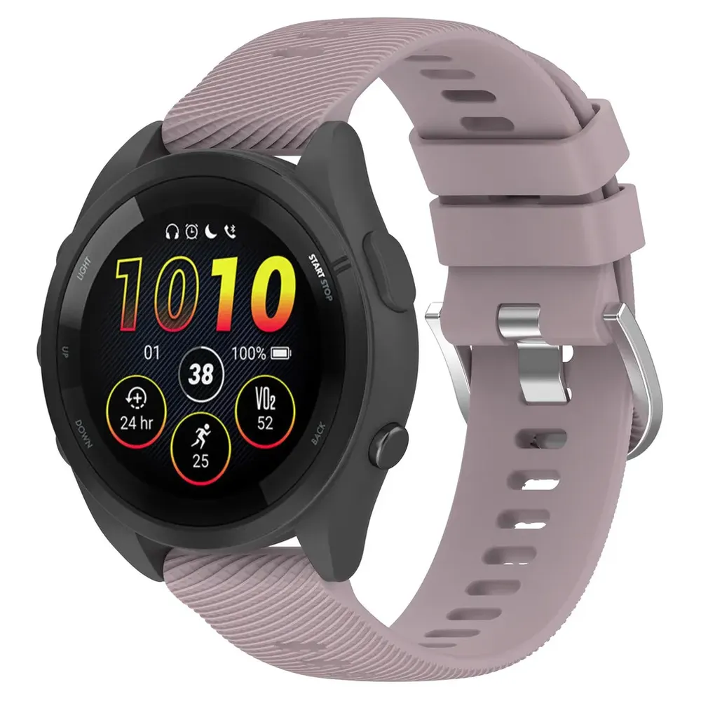 Bracelet silicone 20 mm pour Garmin Forerunner Vivoactive