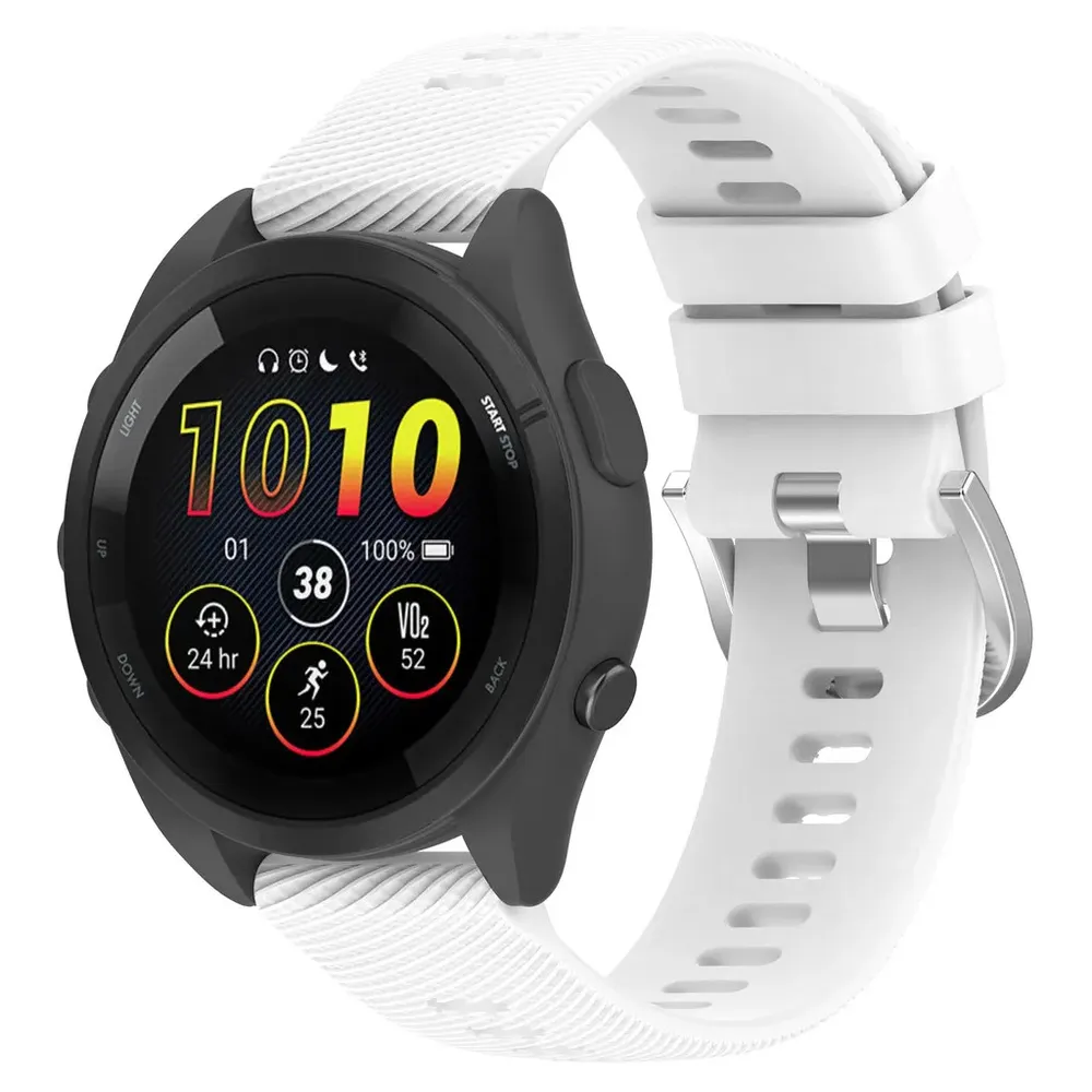 Bracelet silicone 20 mm pour Garmin Forerunner Vivoactive