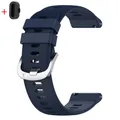 Bracelet silicone 20 mm pour Garmin Forerunner Vivoactive – Couleur du bracelet minuit