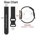 Bracelet silicone 20 mm pour Garmin Vivoactive Venu – 4