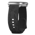 Bracelet silicone 20 mm pour Garmin Vivoactive Venu – Couleur du bracelet Black