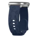 Bracelet silicone 20 mm pour Garmin Vivoactive Venu – Couleur du bracelet Navy blue