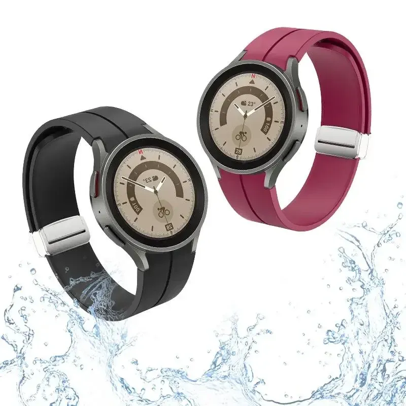 Bracelet silicone 20 mm pour Samsung Galaxy Watch 6 Classic