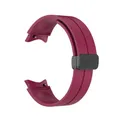 Bracelet silicone 20 mm pour Samsung Galaxy Watch 6 Classic – Couleur du bracelet Wine red B