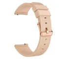 Bracelet silicone 20 mm pour Samsung Galaxy Watch Active – Couleur du bracelet Apricot