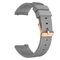 Bracelet silicone 20 mm pour Samsung Galaxy Watch Active – Couleur du bracelet GRIS