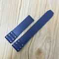 Bracelet silicone 21 mm pour Cartier Santos – 3