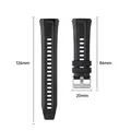 Bracelet silicone 22 mm pour Huawei GT5 GT4 GT2e – 5