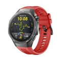 Bracelet silicone 22 mm pour Huawei GT5 GT4 GT2e – Couleur du bracelet Red