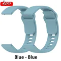 Bracelet silicone 22 mm pour Redmi Watch 5 Active/Lite – Couleur du bracelet Blue - Blue
