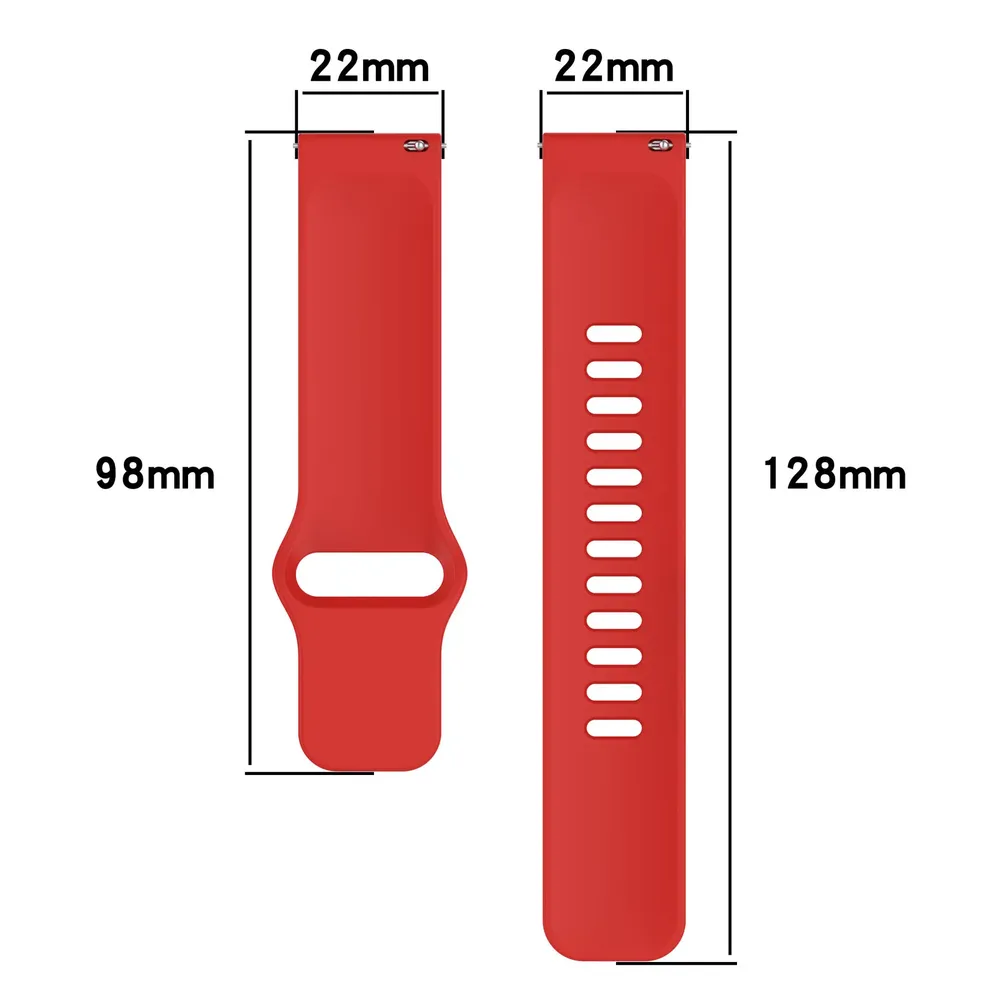 Bracelet silicone 22 mm pour Redmi Watch 5 Active/Lite