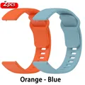 Bracelet silicone 22 mm pour Redmi Watch 5 Active/Lite – Couleur du bracelet Orange - Blue