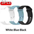 Bracelet silicone 22 mm pour Redmi Watch 5 Active/Lite – Couleur du bracelet White-Blue-Black