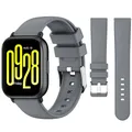 Bracelet silicone 22 mm pour Redmi Watch 5 – Couleur du bracelet Grey