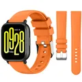Bracelet silicone 22 mm pour Redmi Watch 5 – Couleur du bracelet Orange