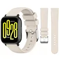 Bracelet silicone 22 mm pour Redmi Watch 5 – Couleur du bracelet Starlight