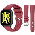 Bracelet silicone 22 mm pour Redmi Watch 5 – Couleur du bracelet wine red