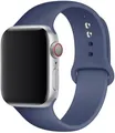 Bracelet silicone Apple Watch 38 à 49 mm sport – Couleur du bracelet Alaskan Blue