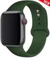Bracelet silicone Apple Watch 38 à 49 mm sport – Couleur du bracelet clover