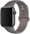 Bracelet silicone Apple Watch 38 à 49 mm sport – Couleur du bracelet Coastal Gray