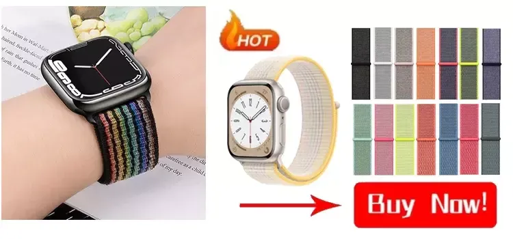 Bracelet silicone Apple Watch 38 à 49 mm sport