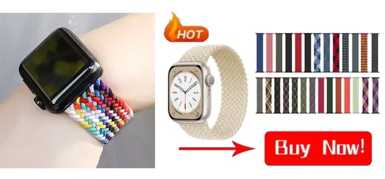 Bracelet silicone Apple Watch 38 à 49 mm sport
