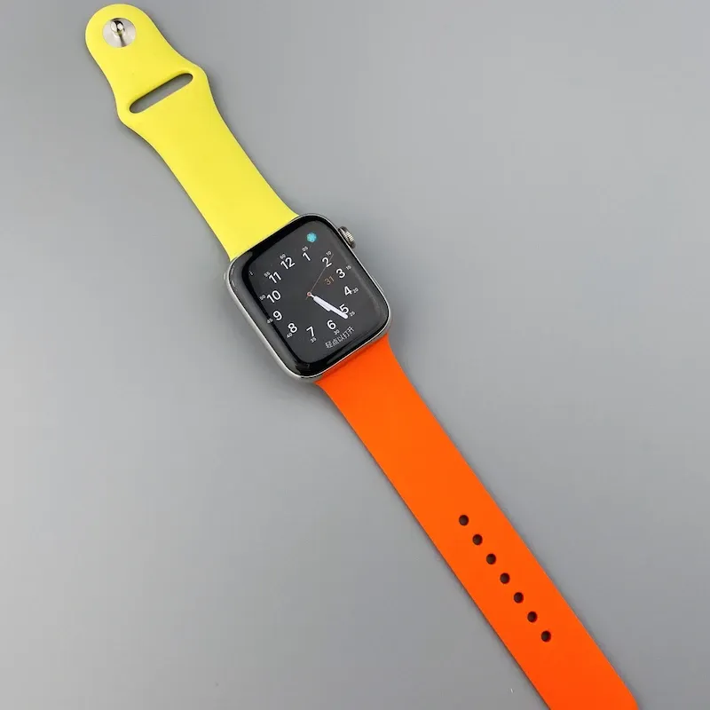 Bracelet silicone Apple Watch 38 à 49 mm sport