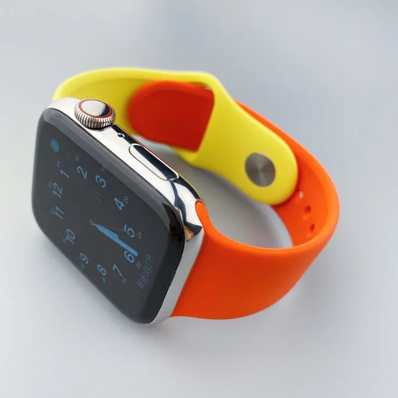 Bracelet silicone Apple Watch 38 à 49 mm sport