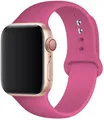 Bracelet silicone Apple Watch 38 à 49 mm sport – Couleur du bracelet Dragon Fruit