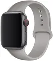 Bracelet silicone Apple Watch 38 à 49 mm sport – Couleur du bracelet Fog
