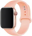 Bracelet silicone Apple Watch 38 à 49 mm sport – Couleur du bracelet Grapefruit