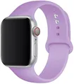 Bracelet silicone Apple Watch 38 à 49 mm sport – Couleur du bracelet Lavender